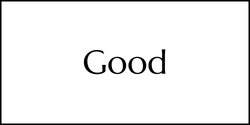 Good