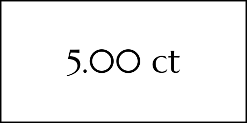 5.00ct