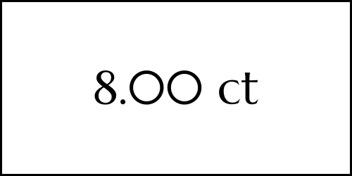8.00ct